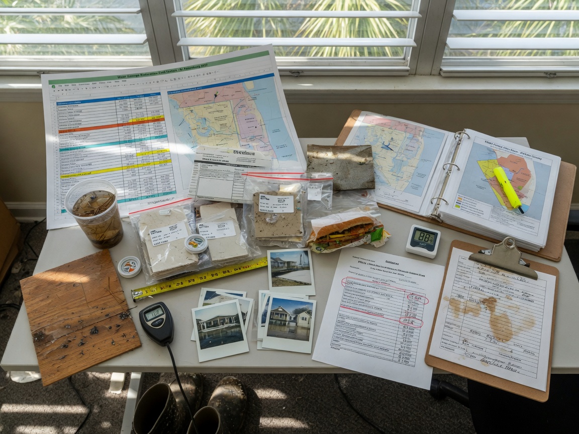 Factors That Influence Water Damage Restoration Costs in St. Petersburg
