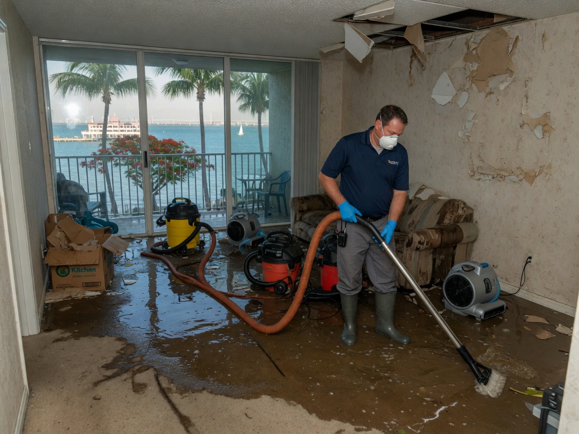 Water Damage Restoration in St. Petersburg, FL